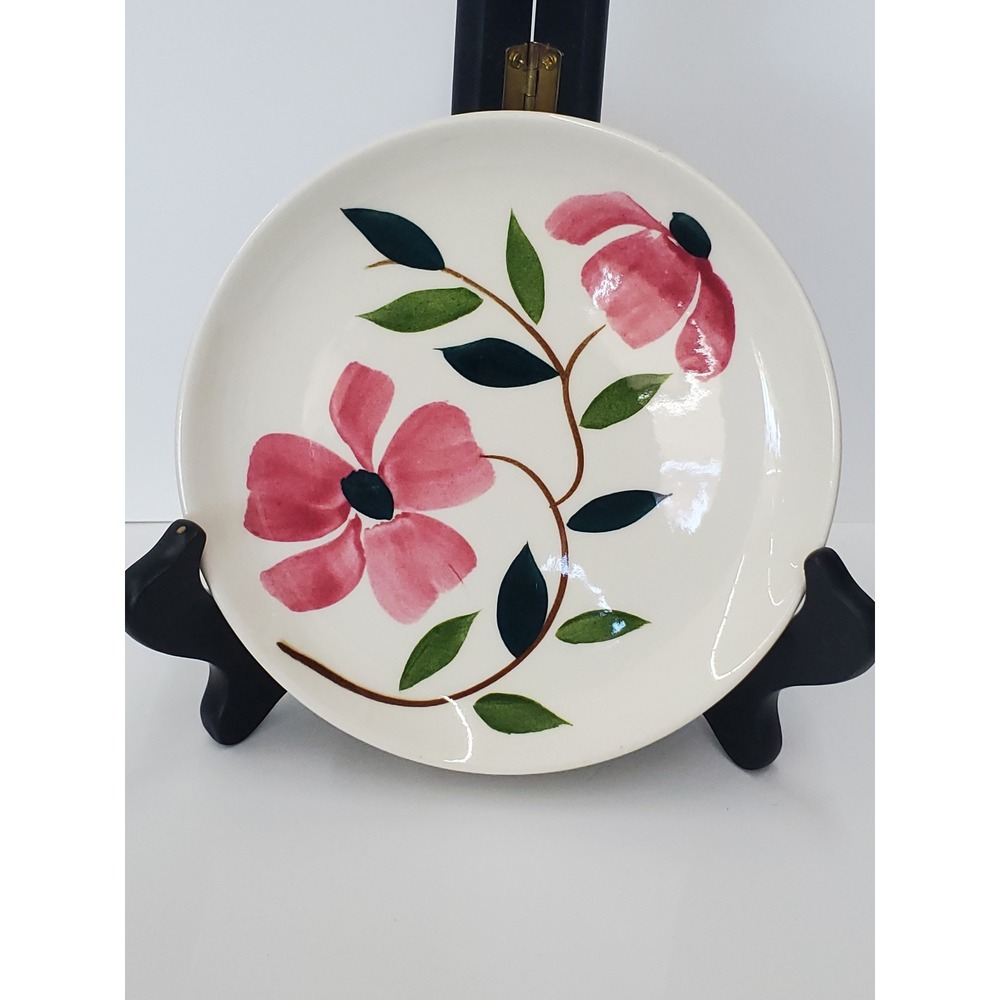 Stetson China Company Rio STT42 Pink Floral Bread and Butter Plate 6.25 Inch